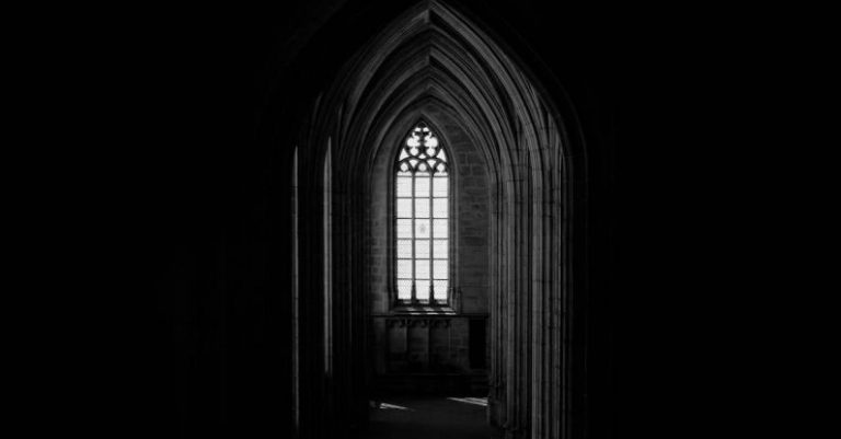 Architectural Trends - Monochrome Photo Of Dark Hallway