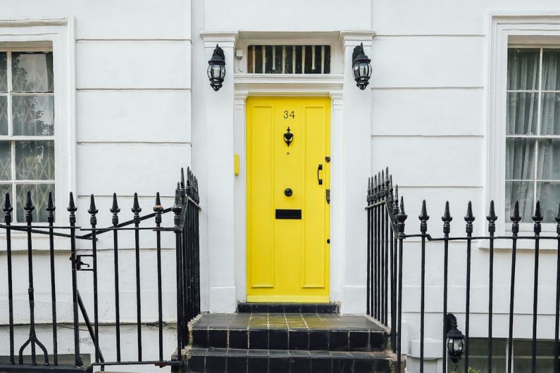 European Real Estate - closed yellow door